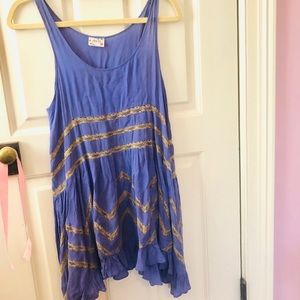 Free People Violet Lace Dress